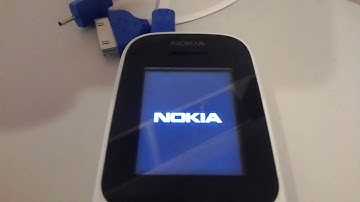 Nokia 105 (2017) startup, charging and shutdown