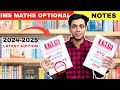 IMS Maths Optional Notes 2024-2025 Latest Edition 🔥😱