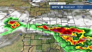 Rain chances before heat builds