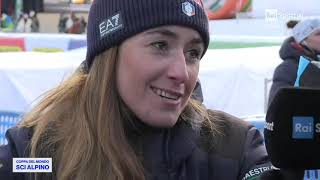 Giant Slalom, Sofia Goggia: "We're picking up where we left off."