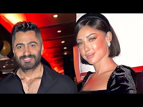 بالمايوه الآسود بسمة بوسيل طليقه تامر حسني مع بناتها من حمام السباحة فى وجود شابين والجمهور ينتقدها