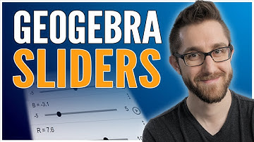 GEOGEBRA: All about SLIDERS!