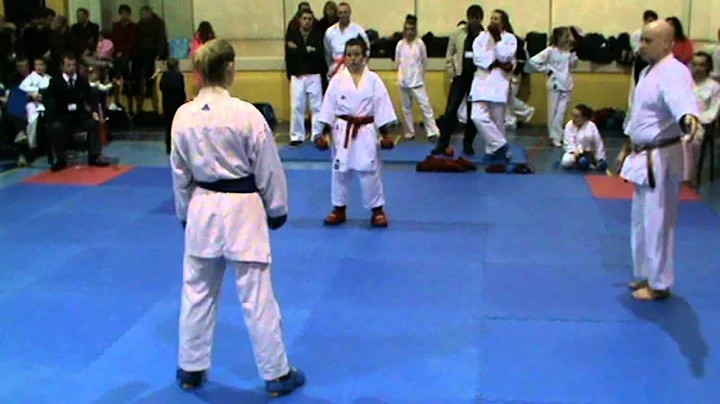 Sonia Howell Aoife Leonard Kumite All Irelands Dro...