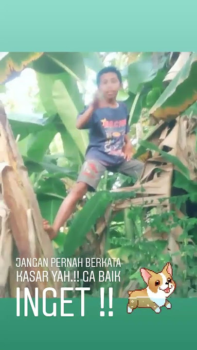 ga blh berkata kasar y kalian tp kl subcribe aku blh ko. biar sya semagat upload video lucu lainnya