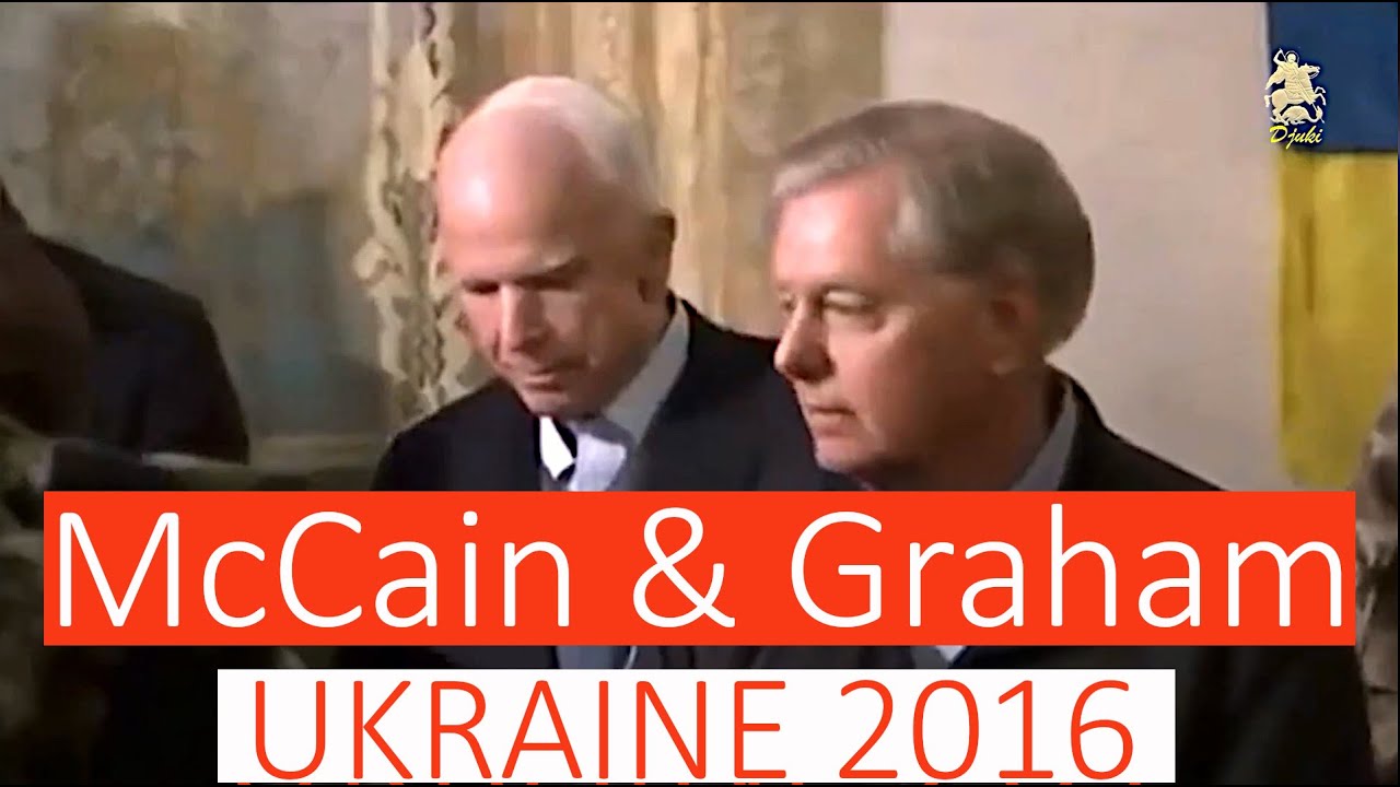 2016: Lindsey Graham & John McCain in Ukraine Preparing Proxy War with Russia 6 years ago