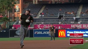 ARI@SD: Goldschmidt gets D-Backs off to a great start