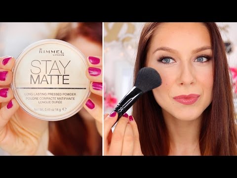 Rimmel Stay Matte Pressed Powder | WEAR TEST