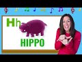 Phonics Song for Children (Official Video) Alphabet Song | Letter H Sounds | Signing for babies ASL