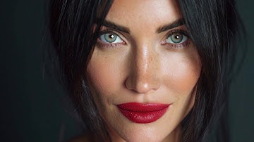 Staring Contest with Megan Fox