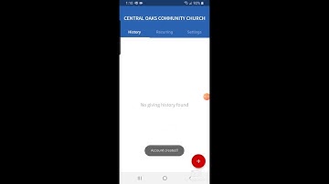 EasyTithe Android Setup Demo