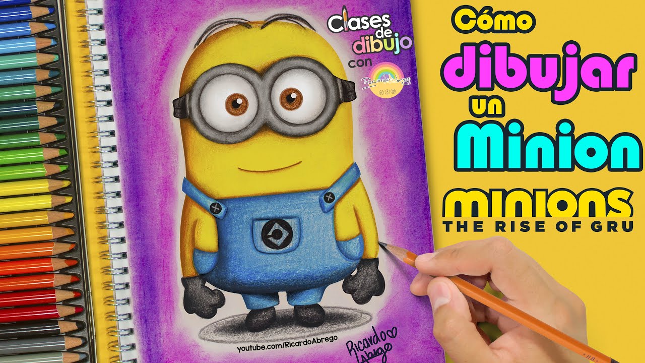 Cómo dibujar un MINION - CLASES DE DIBUJO CON RICARDO - thptnganamst.edu.vn