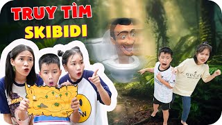 Đi Theo Bản Đồ Bí Ẩn Vào Rừng Truy Tìm Quái Vật Skibidi ♥ Min Min TV Minh Khoa