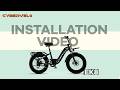 CYBERVELO EK8 Installation video