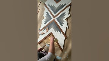 Geometric Wood Art DIY