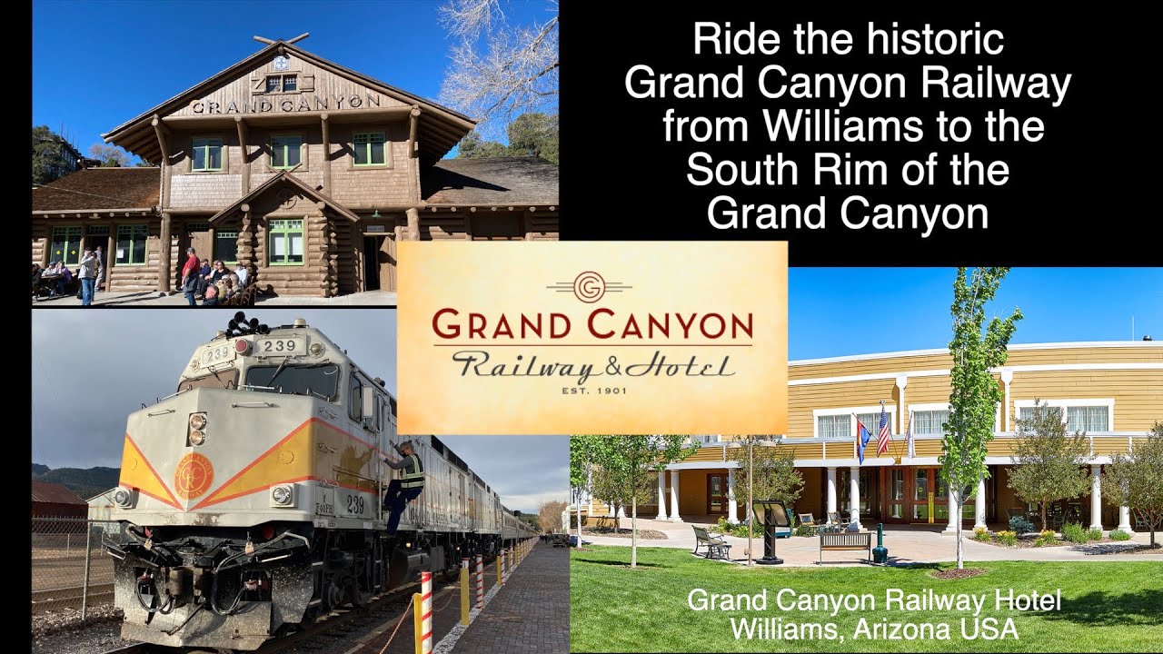 railroad trip from williams to grand canyon