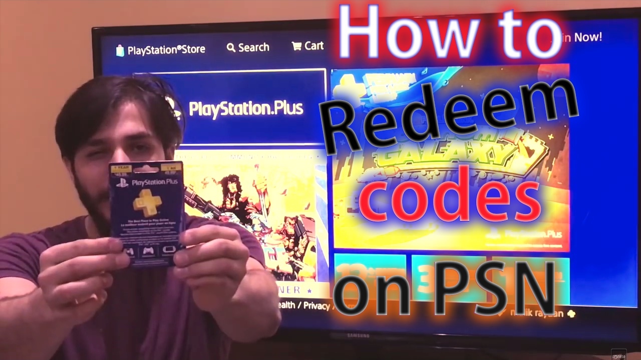 How to activate my playstation plus subscription with a code? 