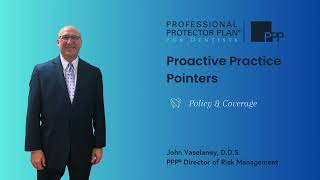 Famous Proactive Practice Pointer 49 - Policy & Coverage Profile