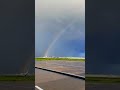 Huge Rainbow 🌈 at Maldives Airport | Air Asia Takeoff