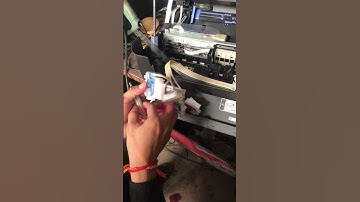 របៀបបូមទឹកថ្នាំបញ្ចូលគ្រាប់ ពេលដាច់ពណ៌ (Epson l3250)#epson #youtube #epsonprinter #machine #head