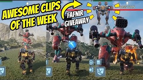 MiNi KiD vs MiNoS | your weekly dose of War Robots  | #wrwinfafnir