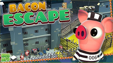 Bacon Escape Walkthrough Gameplay Part 1 - Levels 1 - 8 (iOS, Android)