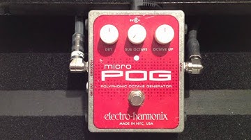 Electro Harmonix Micro POG Demo (Bassicsgear)