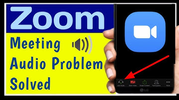 Zoom Meeting Audio Problem Solve | Report Sound Problem In Zoom Cloud Meeting