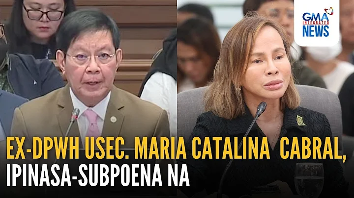 Ex-DPWH Usec. Cabral, ipinasa-subpoena na | GMA Integrated News