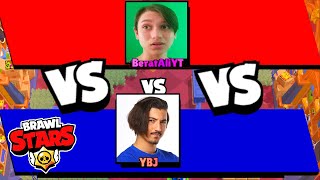 GERÇEK YOUTUBER TURNUVASI! Brawl Stars (Beratali&YBJ)