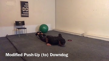 Modified Push-Up (to) Downdog