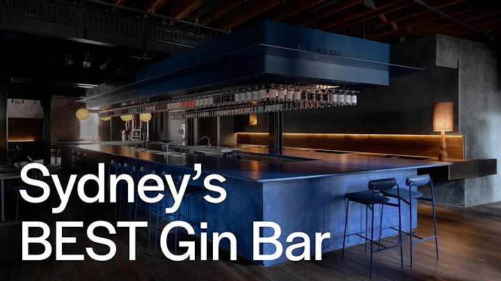 Inside Sydney's BEST Gin Bar