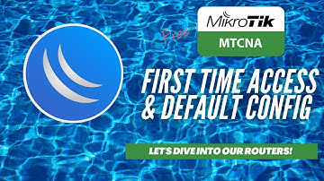 Full MikroTik MTCNA - First Time Access & Default Config