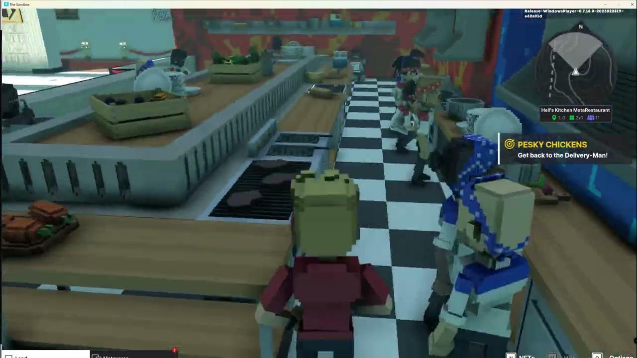 The Sandbox Hell's kitchen all Quests YouTube