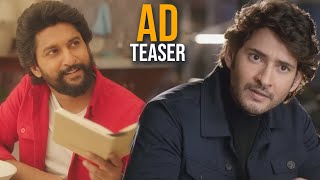 Super Star Mahesh Babu, Natural Star Nani AD Teaser | SSMB29 | The Paradise | Everyday Cinema