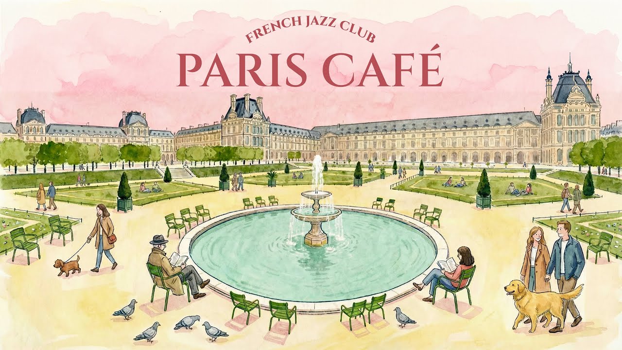 𝐏𝐀𝐑𝐈𝐒 𝐂𝐀𝐅𝐄́ 🧁 French Instrumental Music — Coffee Playlist | Guitar, Piano & Accordion