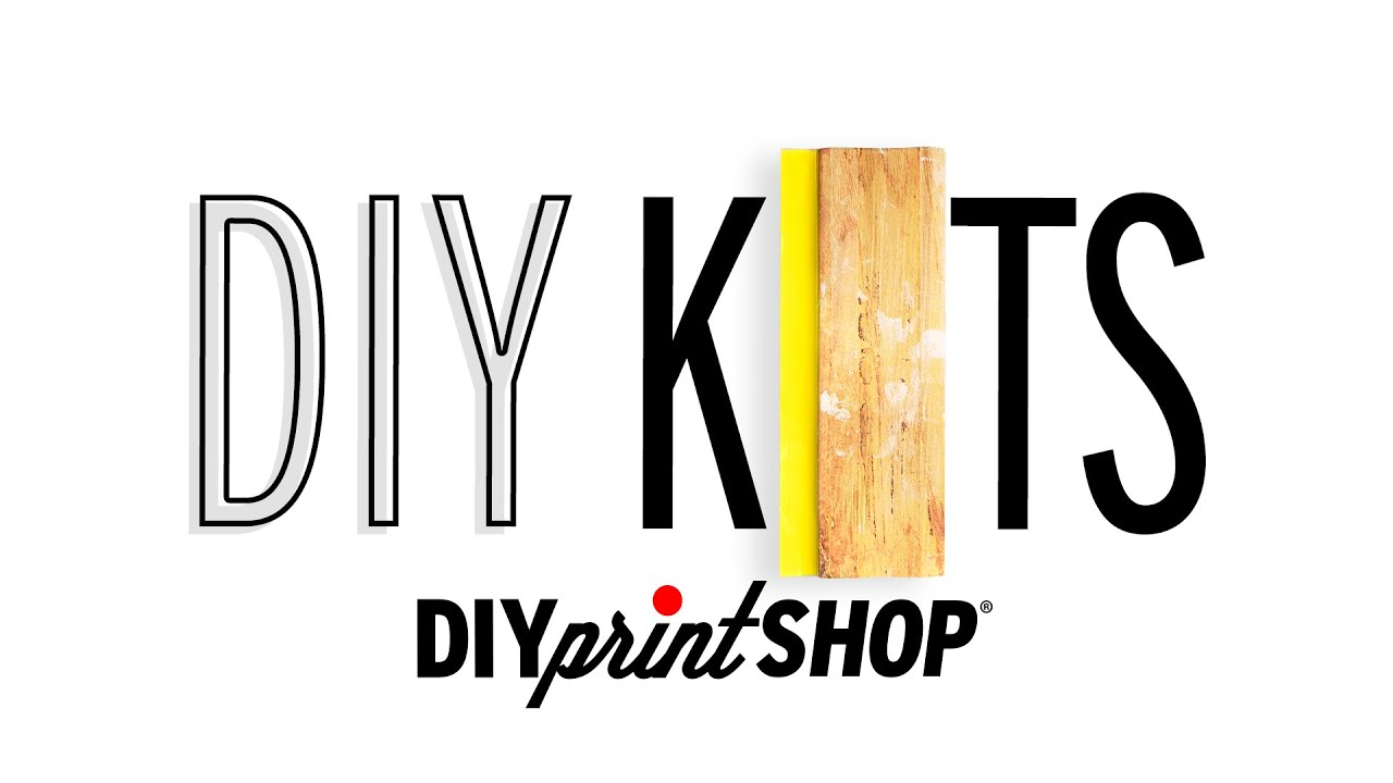 ScreenPrinting.com, Powered by RyonetDIY PRINT SHOP® Original T-Shirt Screen  Printing Kit