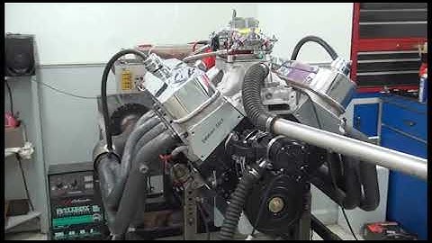 BBC 703HP 540 ENGINE DYNO RUN FOR CHAD PODOLAK BY WHITE PERFORMANCE AND MACHINE