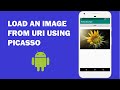 Android tutorial (2020) - 61 - How to Load an Image from a Url with Picasso Library