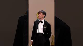 #cillianmurphy on being the first Irish man to win Best Actor #oscars