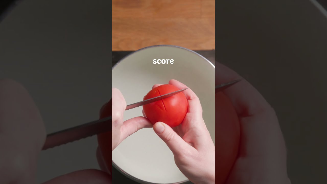 How To Peel A Tomato
