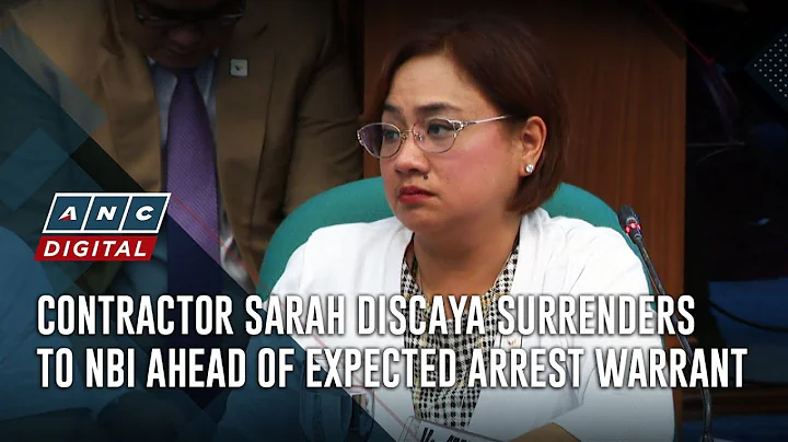 Contractor Sarah Discaya surrenders to NBI ahead of expected arrest warrant | ANC
