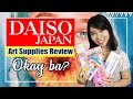 Daiso Japan Art Supplies Review | Philippines