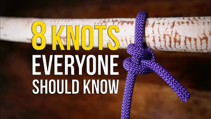 Basic Knot Tying for Cub Scouts 