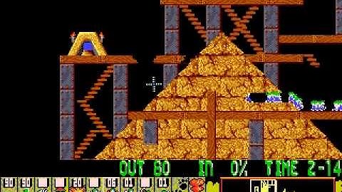 Lemmings - Mayhem Level 9