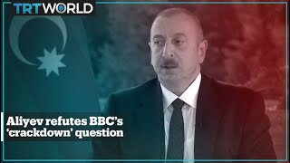 Azerbaijani President Responds To Bbcs Crackdown Claims