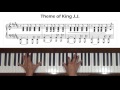 Theme of King J.J.  Yuri On Ice Piano Tutorial