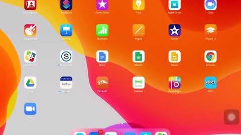 Joining a Zoom Meeting through the iPad App