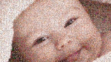 Template photo mosaic video 2