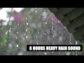 HEAVY RAIN ON THE ROOF - 8 HOURS