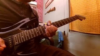 James LaBrie - Slightly Out Of Reach, Synth and Guitar (Guitar Solo Cover)